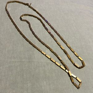 Gold necklace